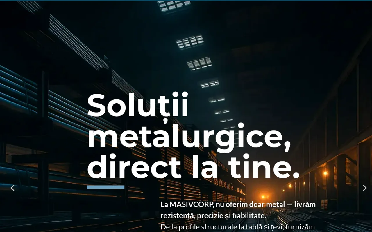 MasivCorp Website Platform